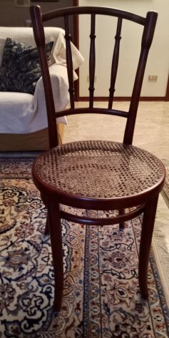 Sedie legno di faggio con seduta rattan - Thonet