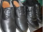 Scarpe in pelle nera