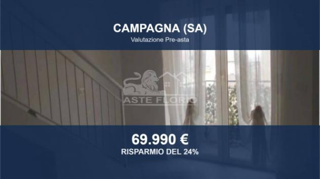 Immobile in asta di 139 m², box auto in vendita a Campagna
