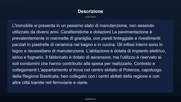 Immobile in asta di 102 m² in vendita a Potenza - Foto 5