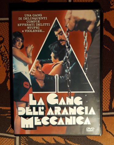 Dvd la gang dell'arancia meccanica