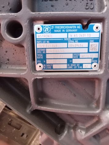 CAMBIO ZF NUOVO ASTRONIC 16AS2631 TO - Foto 4