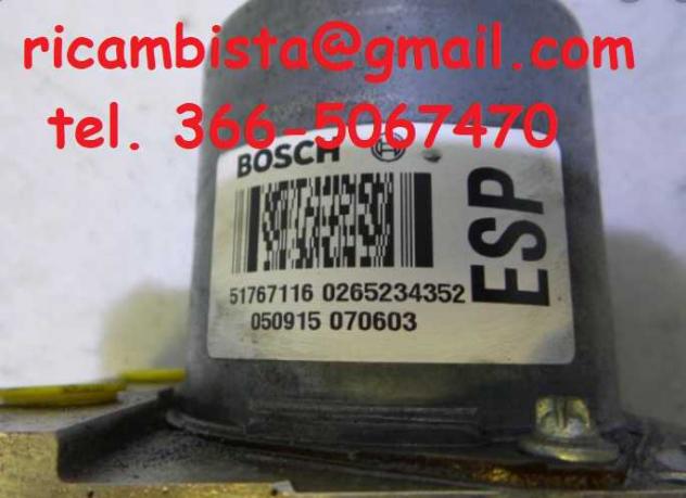51767116 0265234352 Fiat Stilo gruppo ABS pompa