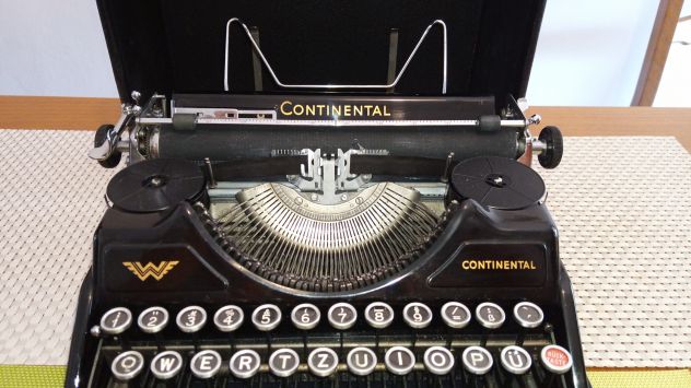 Macchina da scrivere "Continental Klein" anni 30'- Made in Germany - Foto 2