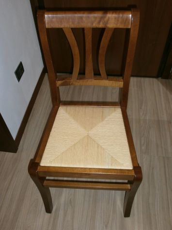 Tavolo noce mis. 140x80 allungabile - Foto 4