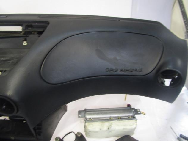 60671766 KIT AIRBAG COMPLETO ALFA ROMEO 166 2.4 D 103KW 6M 4P (2001) RICAMBIO USATO CON PRETENSIONATORI CINTURE DI SICUREZZA, CENTRALINA AIRBAG, AIRBA - Foto 3