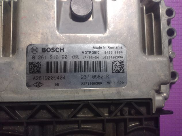 ECU SMART FORTWO 0261s16901 237105821r 237109036r ME17 9.20 Smart Fortwo Brabus - Foto 8