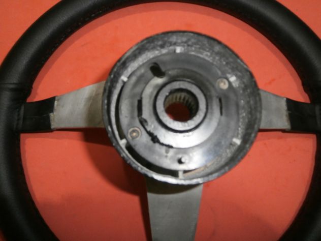VOLANTE PERSONAL PER AUTO D'EPOCA ATTACCO MOZZO FIAT 126 127 128 124 850 SPORT - Foto 4