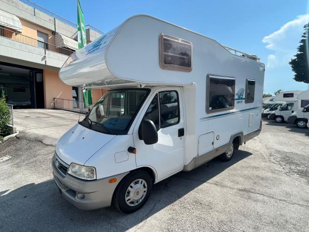 CAMPER WEINSBERG DUCATO MANSARDATO 6 POSTI LETTI CASTELLO CLIMATIZZATORE GENERALI USATO - Foto 2