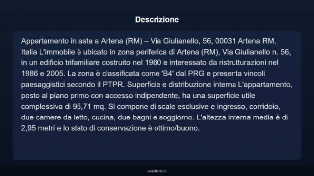 Immobile in asta di 95 m² in vendita a Artena - Foto 3