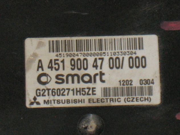 A4519004700 A4519004700000 ECU CENTRALINA CAMBIO SMART G2T60271H5ZE - Foto 2