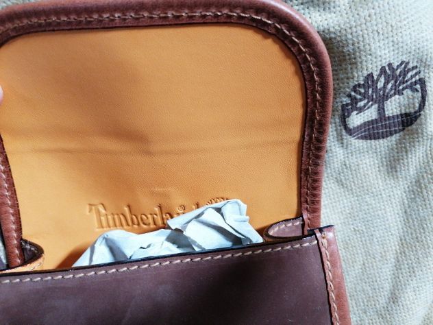 Timberland borsello tracolla scamosciato anni '90 - Foto 3