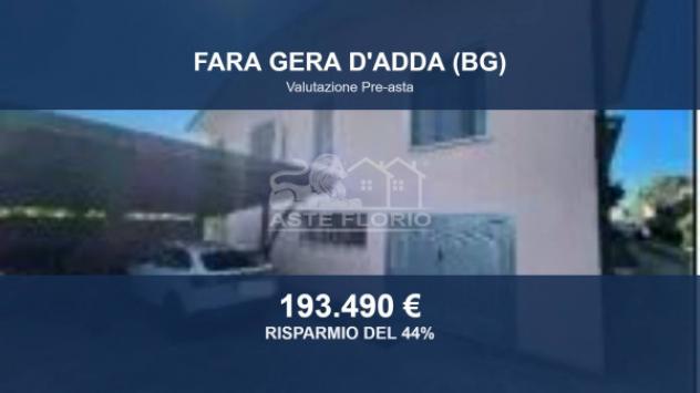Immobile in asta di 322 m², box auto in vendita a Fara Gera d'Adda
