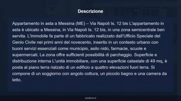 Immobile in asta di 49 m² in vendita a Messina - Foto 7