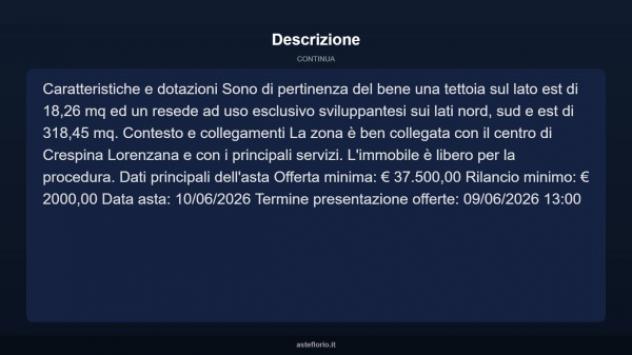Immobile in asta di 228 m² in vendita a Crespina e Lorenzana - Foto 10