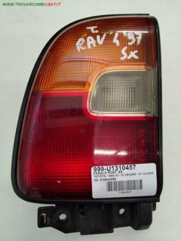 FANALE POST. SX 999-U1310457 Parti elettriche  Fanaleria  Fanali  Fanale est. post. d TOYOTA - RAV 4 I - 1994  2000