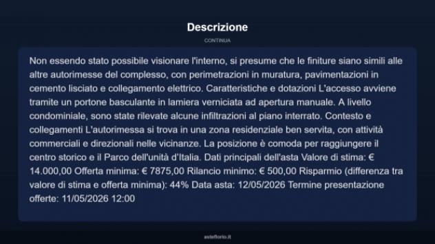 Immobile in asta di 17 m² in vendita a Carpi - Foto 4