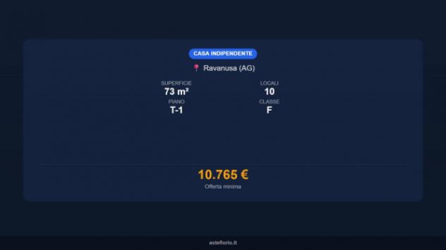 Immobile in asta di 73 m² con più di 5 locali in vendita a Ravanusa - Foto 15