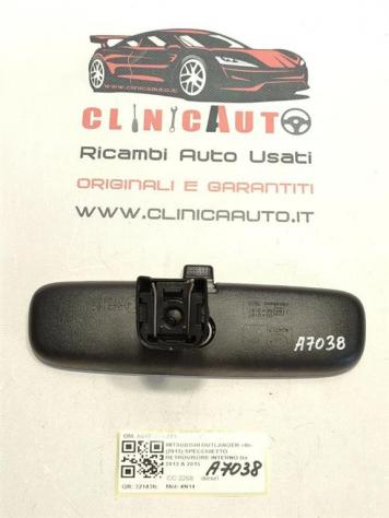 SPECCHIETTO RETROVISORE INTERNO MITSUBISHI Outlander Serie (GF0) (12-) A047171 022197 012197 4N14 (12) - Foto 2