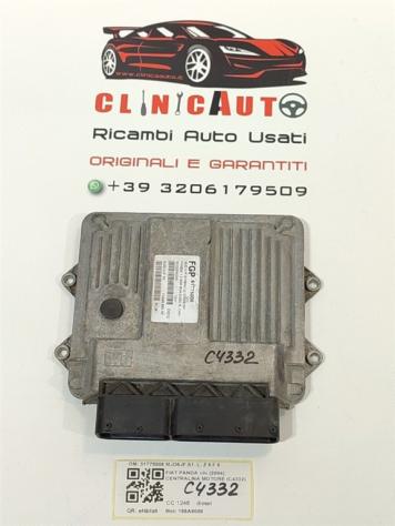 CENTRALINA MOTORE FIAT Panda 2° Serie 51775008 MJD6JF.S1 188A8000 diesel 1248 (0310)