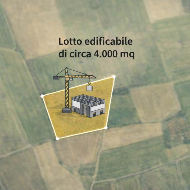 Vendita Terreno industriale da 3980 mq in Via Pietro Nenni con giardino