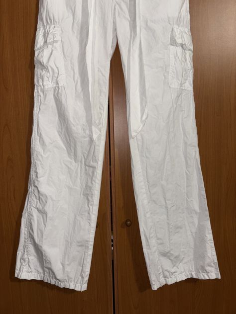 PANTALONI NUOVI LEGGERI ESTIVI DA DONNA IN COTONE MARCA”STEFANEL” - Foto 4