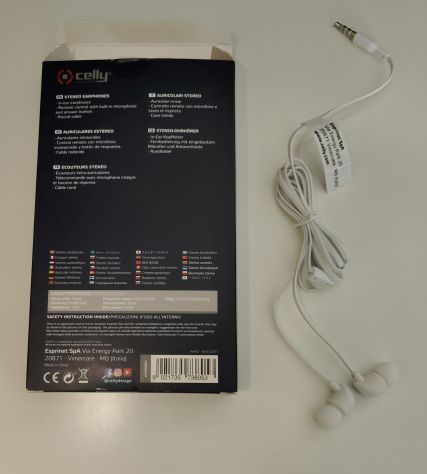 Auricolari bianchi Stereo in-ear NUOVI MAI USATI - Foto 7
