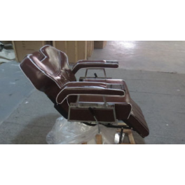 Sedia poltrona parrucchiere barbiere professionale mod.6885 - Foto 3