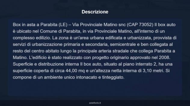 Immobile in asta di 44 m² in vendita a Parabita - Foto 6