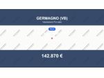 Immobile in asta di 180 m², box auto in vendita a Germagno