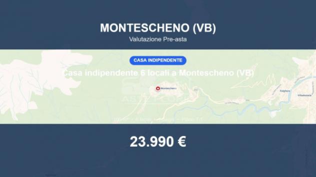 Immobile in asta di 100 m² con più di 5 locali in vendita a Montescheno