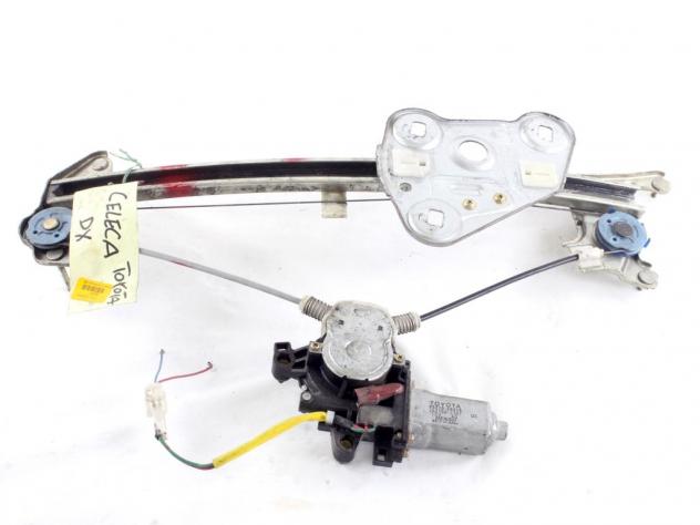 85710-20310 MOTORINO MECCANISMO ALZA-VETRO ALZA-CRISTALLO PORTA ANTERIORE DESTRA TOYOTA CELICA (2000) RICAMBIO USATO 6981020400 - Foto 2