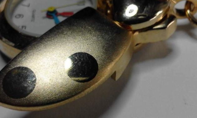 Portachiavi con orologio a forma di coccinella - Foto 3
