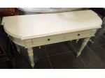 CONSOLLE ANTIQUARIATO FRANCESE SHABBY CHIC PARTICOLARE ELEGANTE LACCATA A MANO