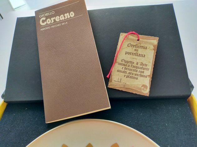 piatti MORBELLI da collezione anni '80, con scatola originale e certificazione - Foto 6