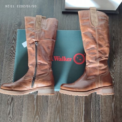 Stivali in pelle Frank Walker - Foto 4