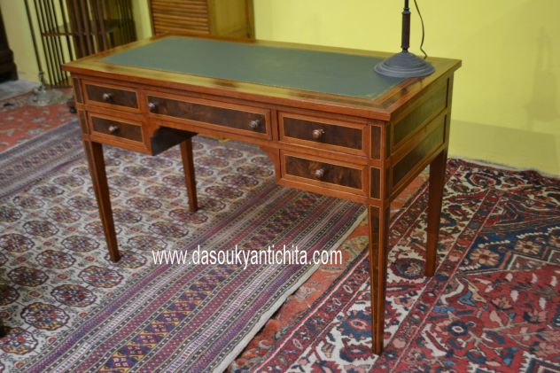 Scrivania da centro cm. 120 cm. stile Luigi XVI - Foto 6