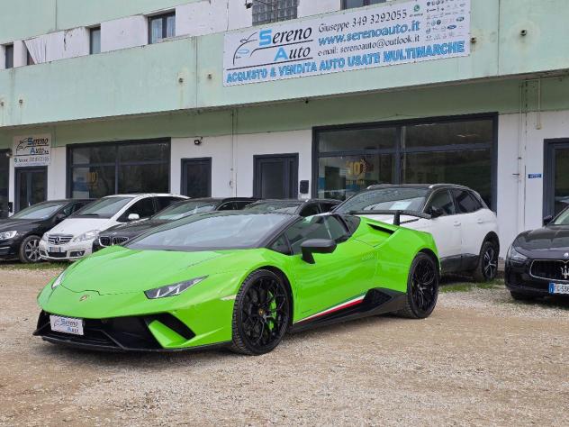 LAMBORGHINI HURACAN SPYDER PERFORMANTE NOLEGGIO - Foto 8