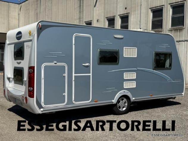 CARAVELAIR VENICIA CARAVAN 6 POSTI MOVER CLIMA FRIGO MAXI 2014 PARETI LISCIE - Foto 2