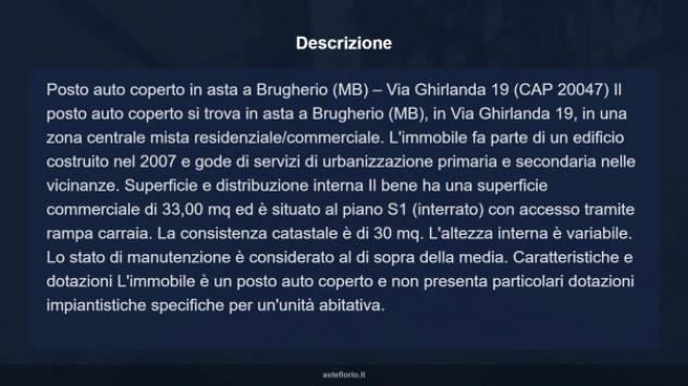 Immobile in asta di 33 m² in vendita a Brugherio - Foto 7
