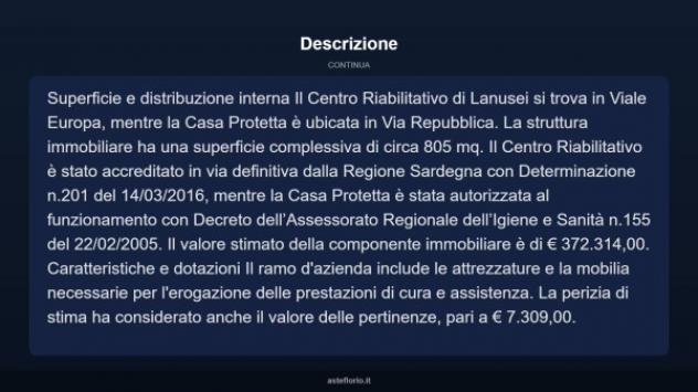 Immobile in asta di 805 m² in vendita a Lanusei - Foto 4