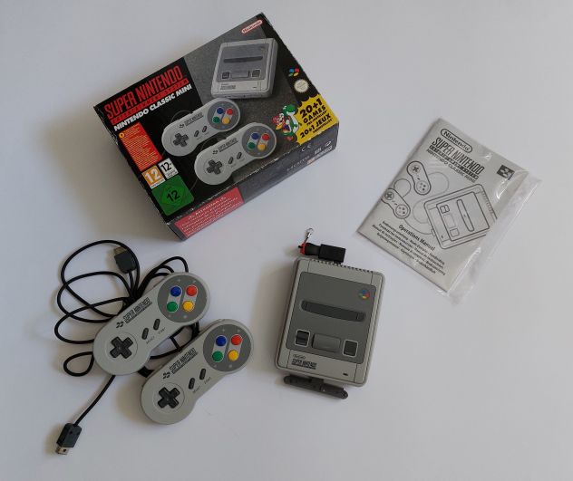 🎮 SUPER NINTENDO MINI MULTISISTEMA COMPLETA - COME NUOVA! 🕹️ - Foto 2