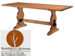 Tavoli Legno Arredamento Birreria Pub Pizzeria Cod802 cm180