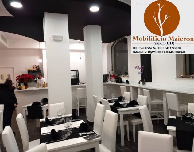Sedie Imbottite Moderne Padova Per Arredamento Ristorante Bar Sushi - Foto 3