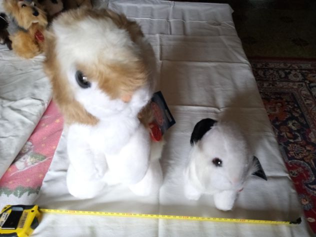 Splendidi peluche Coniglietti Trudi