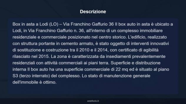Immobile in asta di 22 m² in vendita a Lodi - Foto 6
