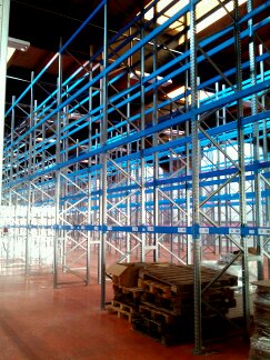 scaffalatura porta pallets usata - Foto 2