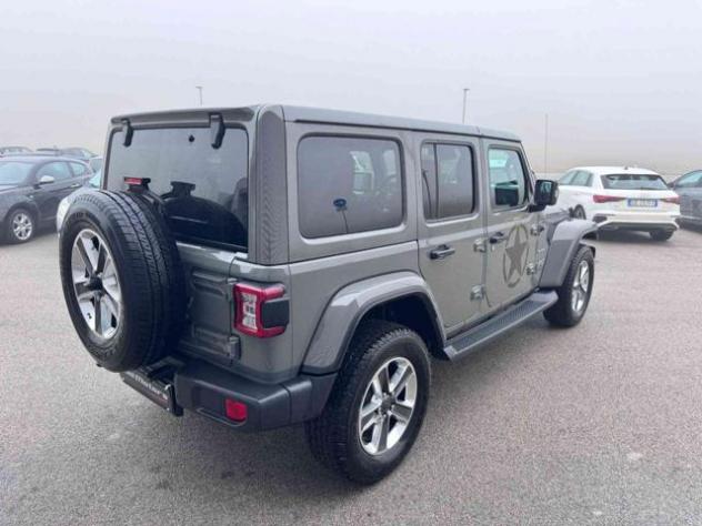 JEEP Wrangler Unlimited 2.2 Mjt II 4X4 4WD Sahara GANCIO TRAINO rif. 23820613 - Foto 5