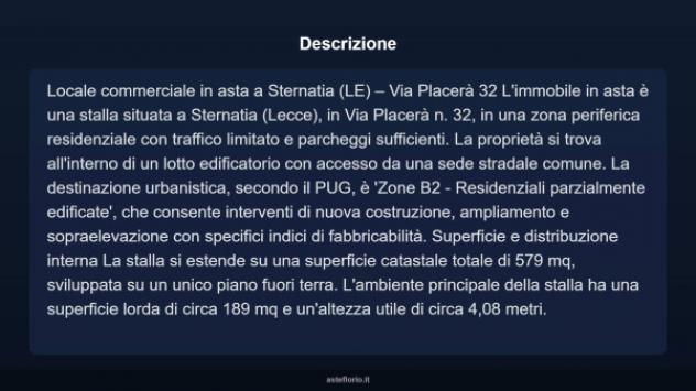 Immobile in asta di 579 m² in vendita a Sternatia - Foto 5
