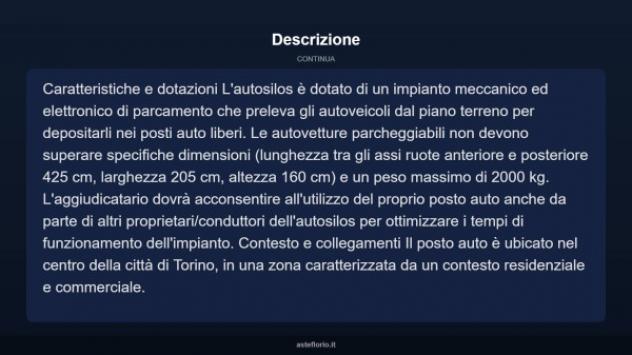 Immobile in asta di 11 m² in vendita a Torino - Foto 5